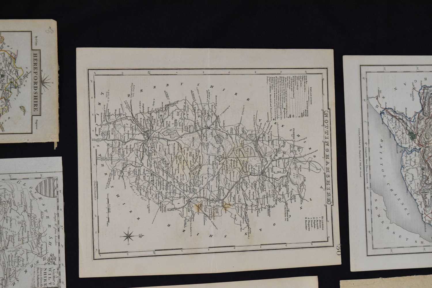 Collection of approximately twenty unframed maps, road-maps, etc - Image 5 of 8
