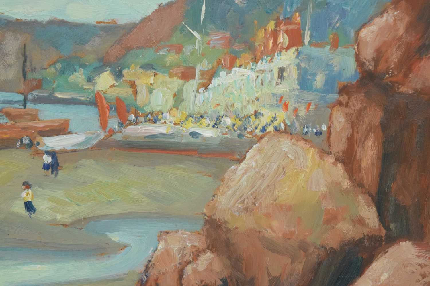 Bob Vigg (1932-2001) - Oil on board - 'Sidmouth' - Image 3 of 7