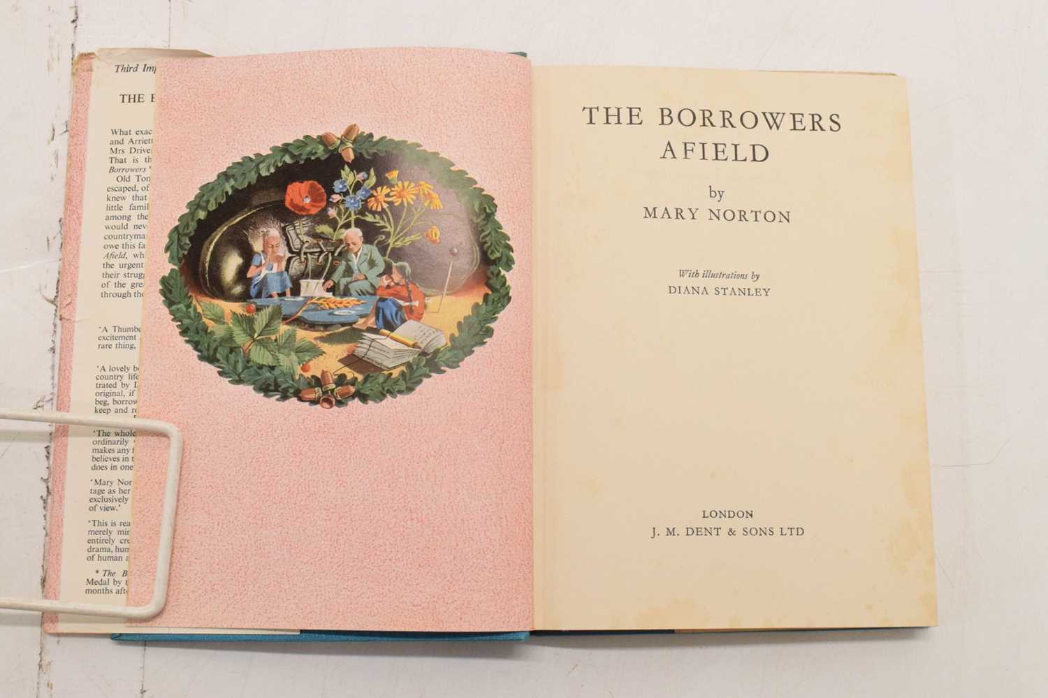 Norton, Mary - The Borrowers 'Aloft', 'Afloat', and 'Afield' - first editions with dust wrappers - Image 7 of 12