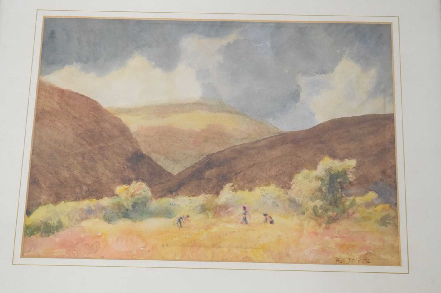 Richard Joyce (1873-1931) - Six watercolours - North Wales landscapes - Image 7 of 9