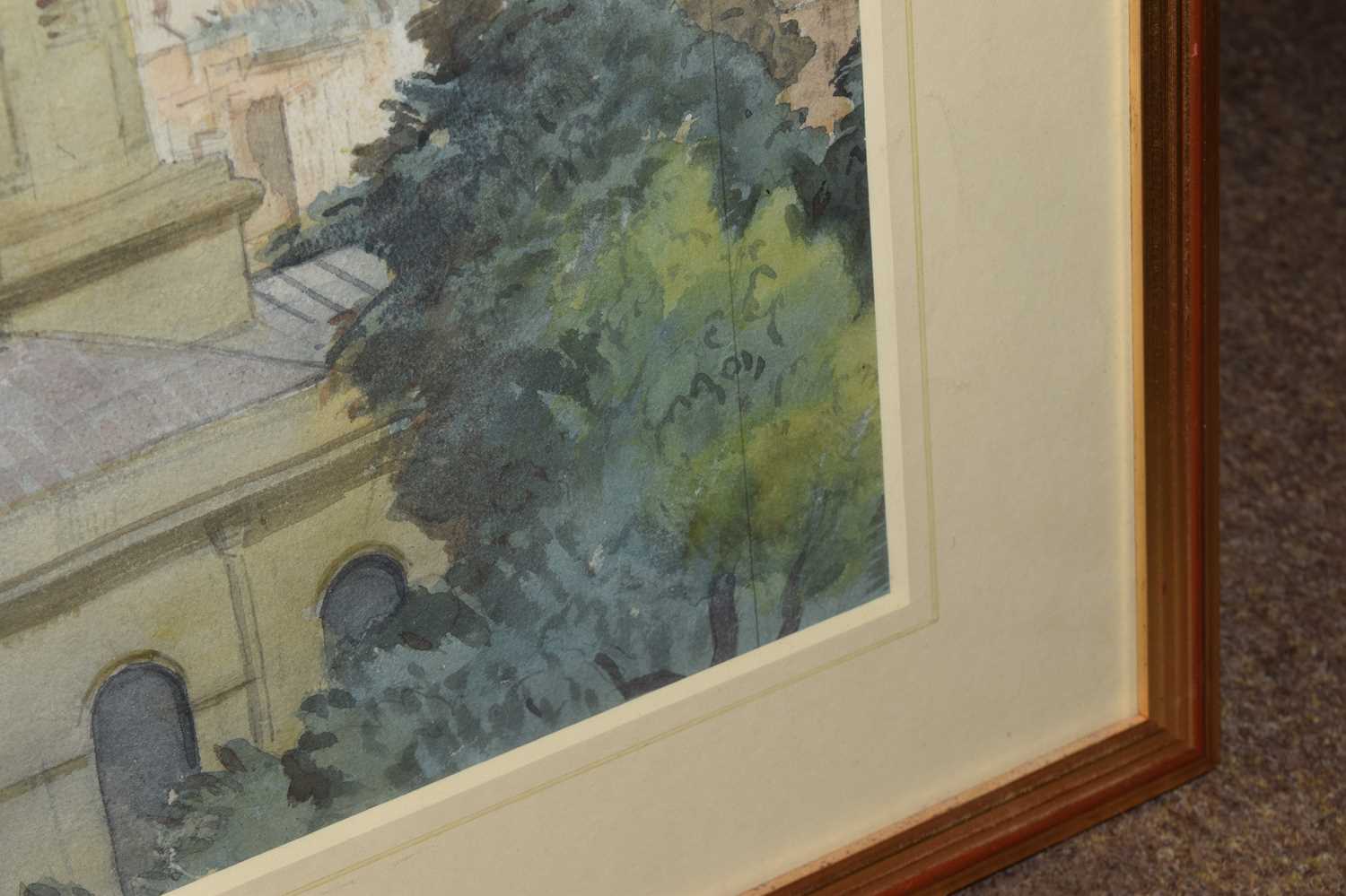 Cecil Kennedy (1898-1968) - Watercolour - 'From St. George's Chapel, Bristol' - Image 3 of 6
