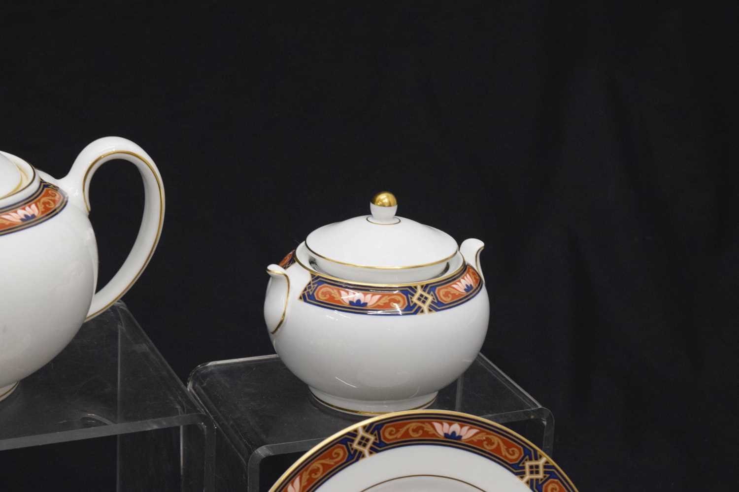 Wedgwood Chippendale pattern part tea service - Image 8 of 11