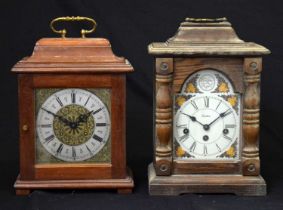 Two late 20th century mantel clocks