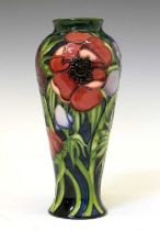 Moorcroft Pottery - Anemone pattern vase