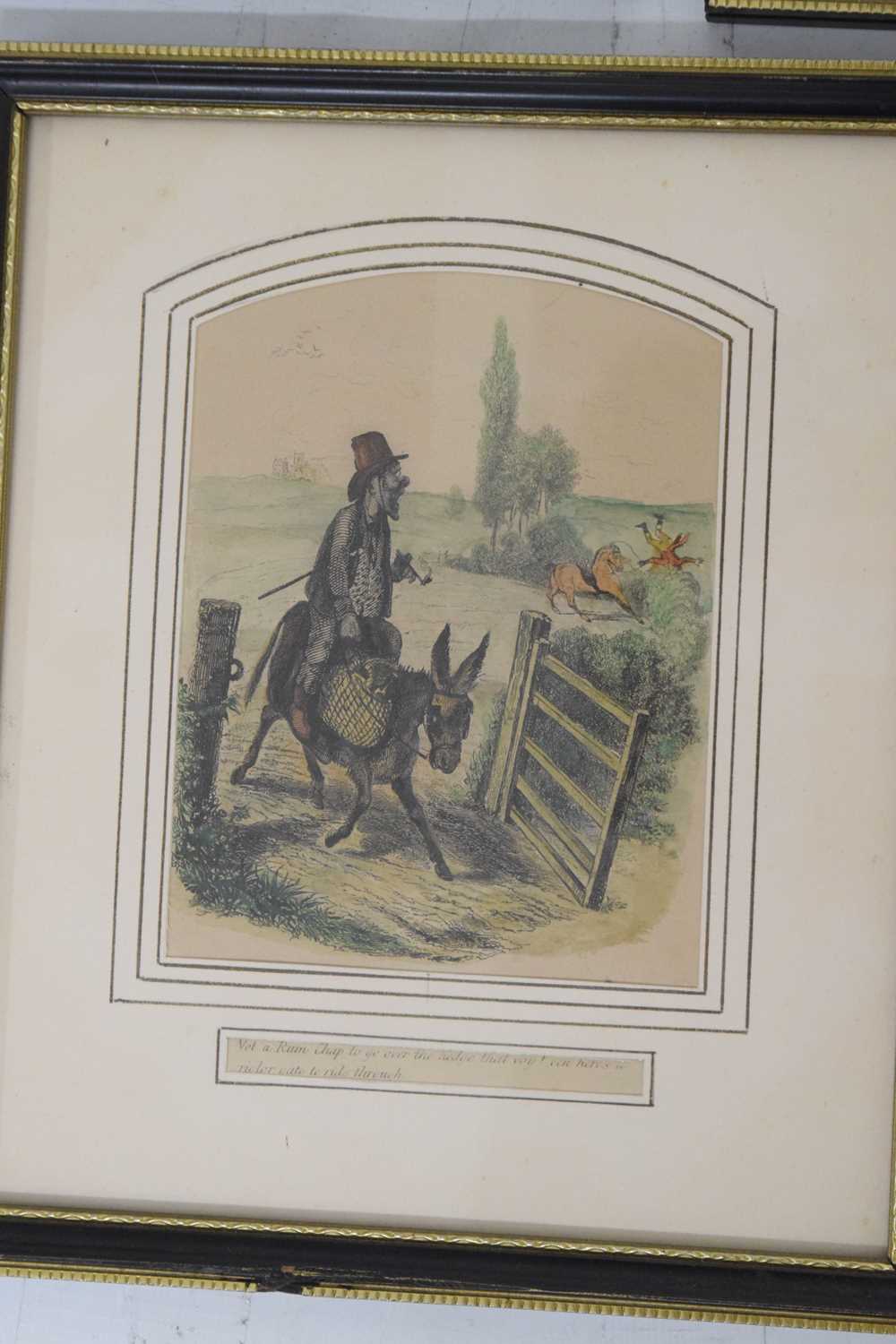 Six framed coloured engravings of European royalty - Image 6 of 9