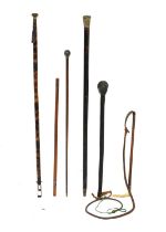 Collection of vintage sticks