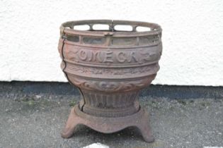 Victorian cast iron Omega conservatory heater