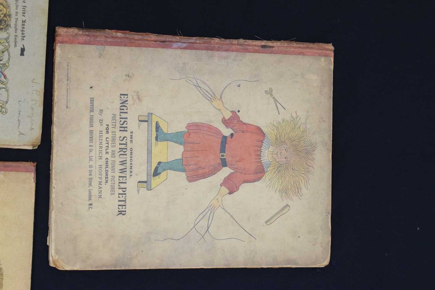 'Der Struwwelpeter' by Dr Heinrich Hoffman, German and English editions - Image 3 of 12