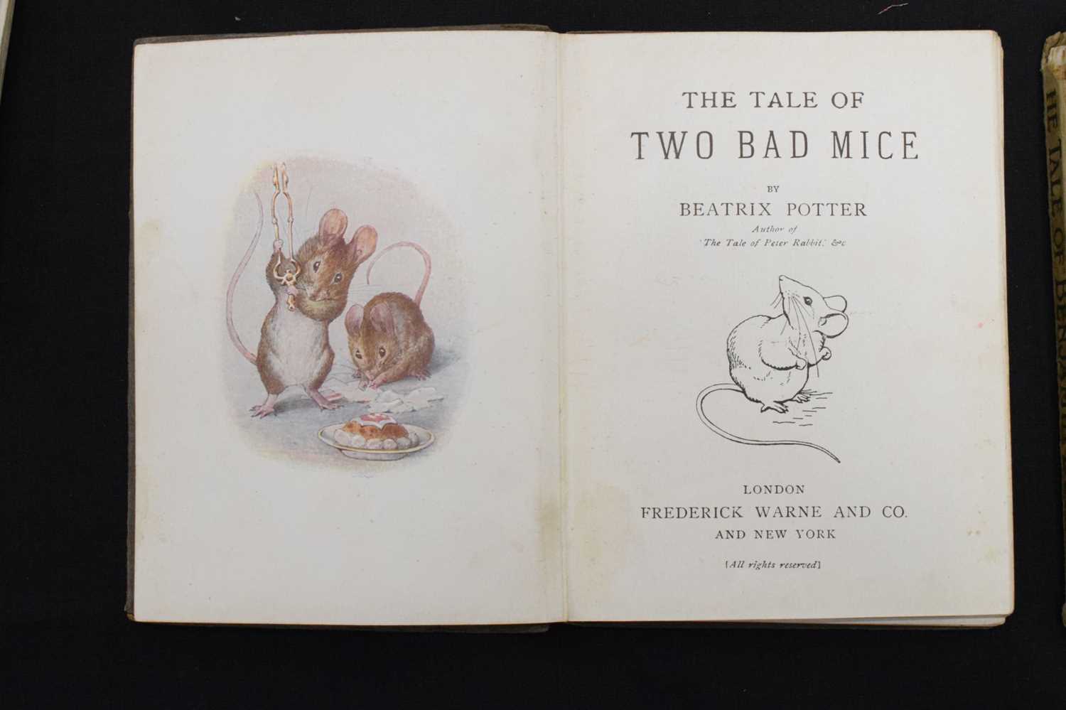 First edition of 'Bubble and Squeak' by Harry Golding, with four very early Beatrix Potter books - Image 12 of 13