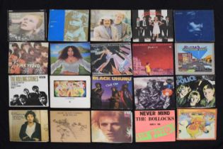 Large quantity of rock and pop LPs