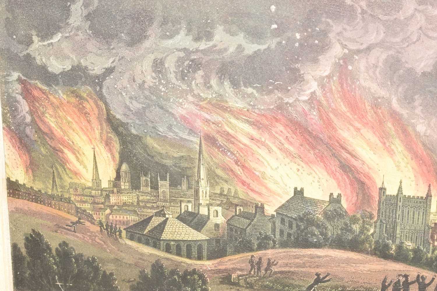 Bristol Riots interest - Three 19th century coloured engravings - Image 7 of 12