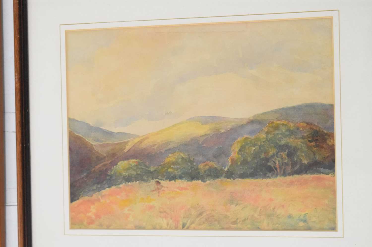Richard Joyce (1873-1931) - Six watercolours - North Wales landscapes - Image 6 of 9