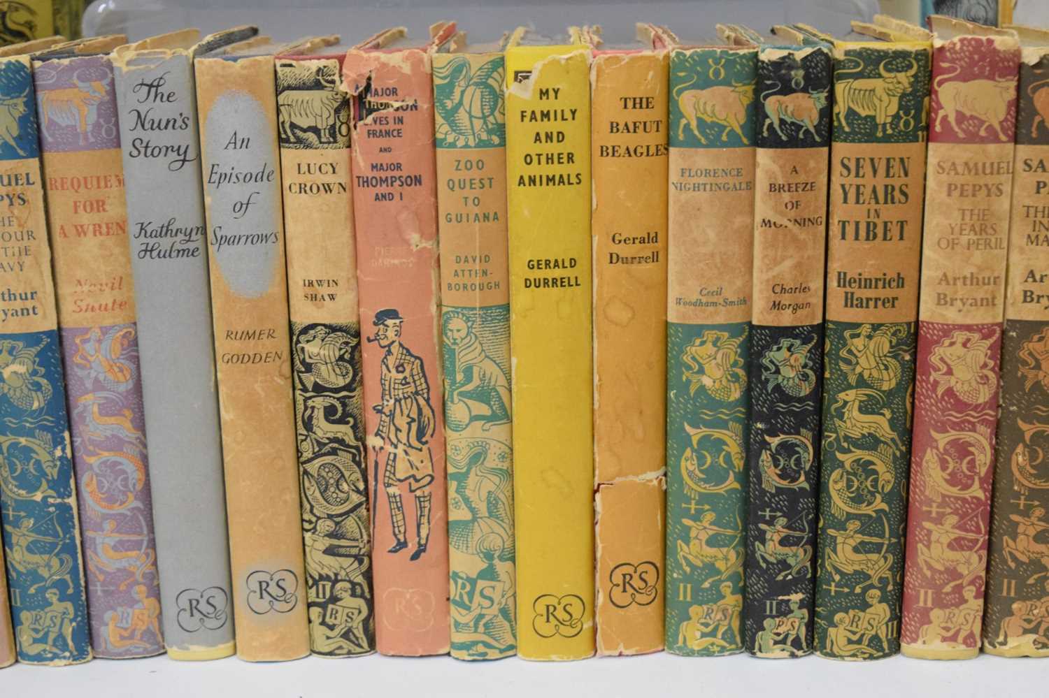 Collection of approximately forty mid-20th century Reprint Society books, 1950s - Image 3 of 12