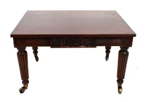 Reproduction mahogany Victorian style coffee table