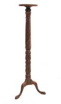 Early 20th century mahogany torchère