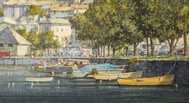 Donald Greig (1916 - 2009) - Watercolour - 'The Head of the Estuary, Kingsbridge'