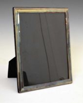 Elizabeth II silver mounted easel photo frame