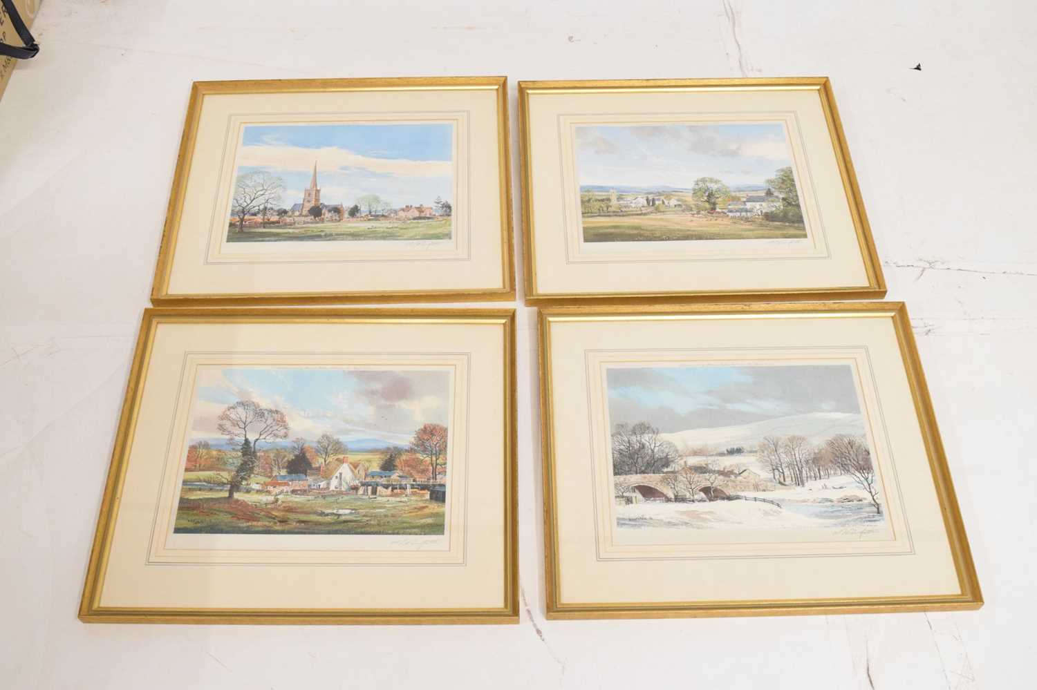 Michael Barnfather (b. 1934) - Set of four signed prints representing the Seasons - Image 12 of 13