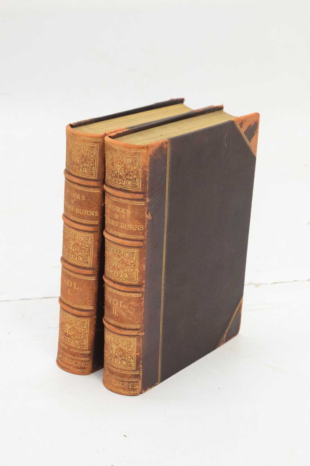 Collection of twenty-six leather-bound nineteenth century poetry books - Image 8 of 16