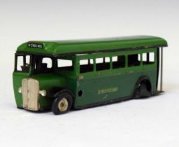 Triang Minic Toys tinplate clockwork single deck bus