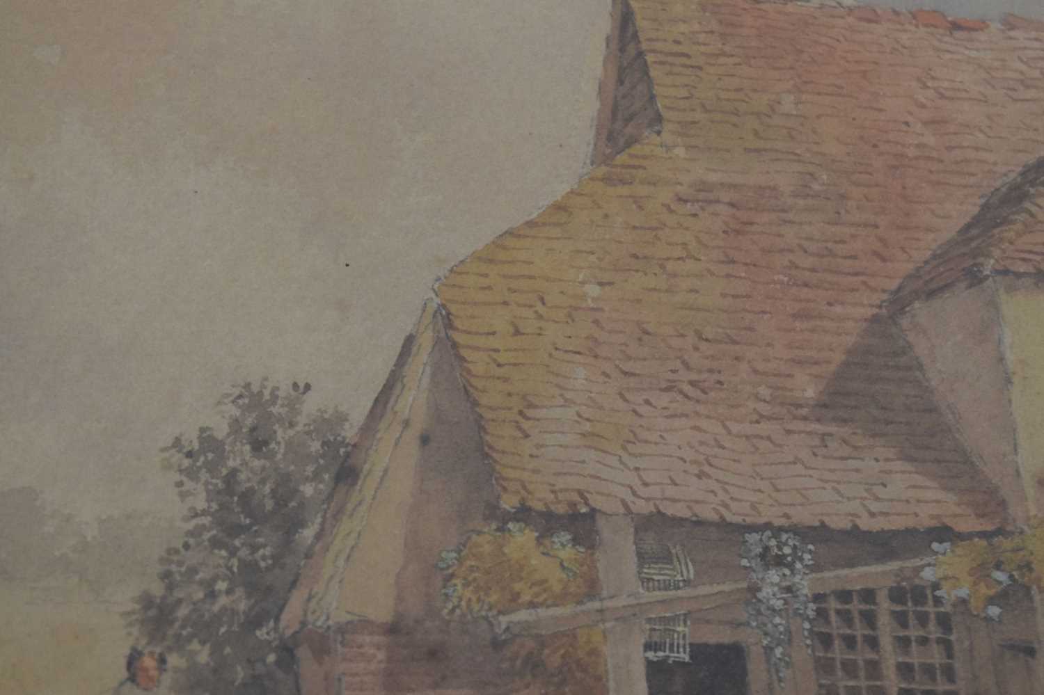 Albert Bowers (exh. 1880-93) - Watercolour - Cottage exterior - Image 5 of 7