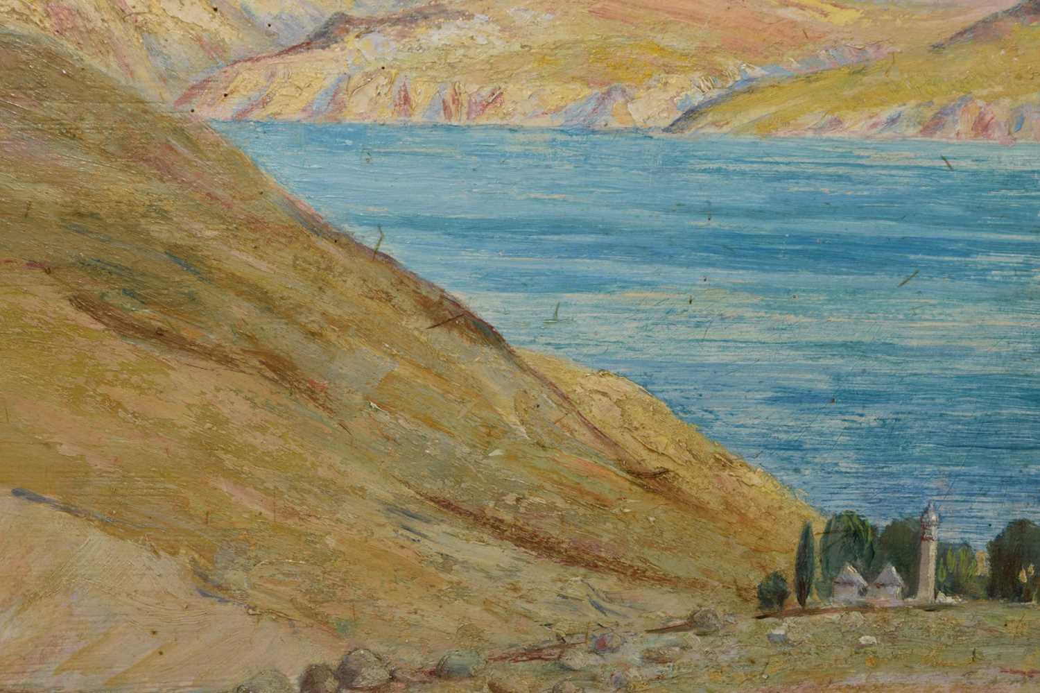 Beatrice E. Lithiby - Oil on board - Coastal landscape - Image 7 of 10