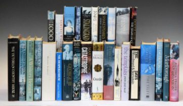 Collection of thirty-two modern first and early edition history works, Peter Ackroyd, etc