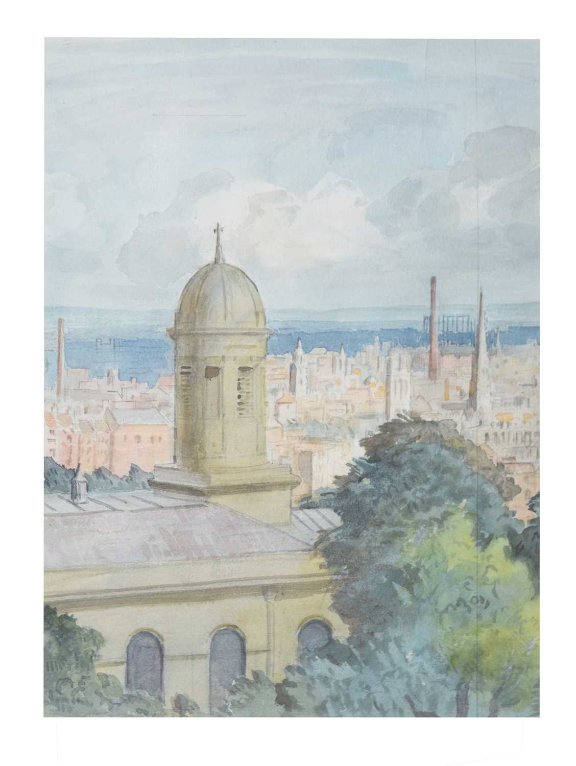 Cecil Kennedy (1898-1968) - Watercolour - 'From St. George's Chapel, Bristol'
