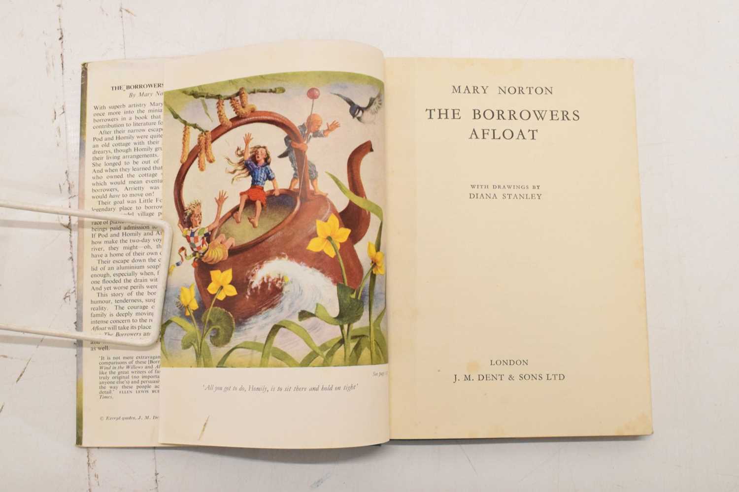 Norton, Mary - The Borrowers 'Aloft', 'Afloat', and 'Afield' - first editions with dust wrappers - Image 6 of 12