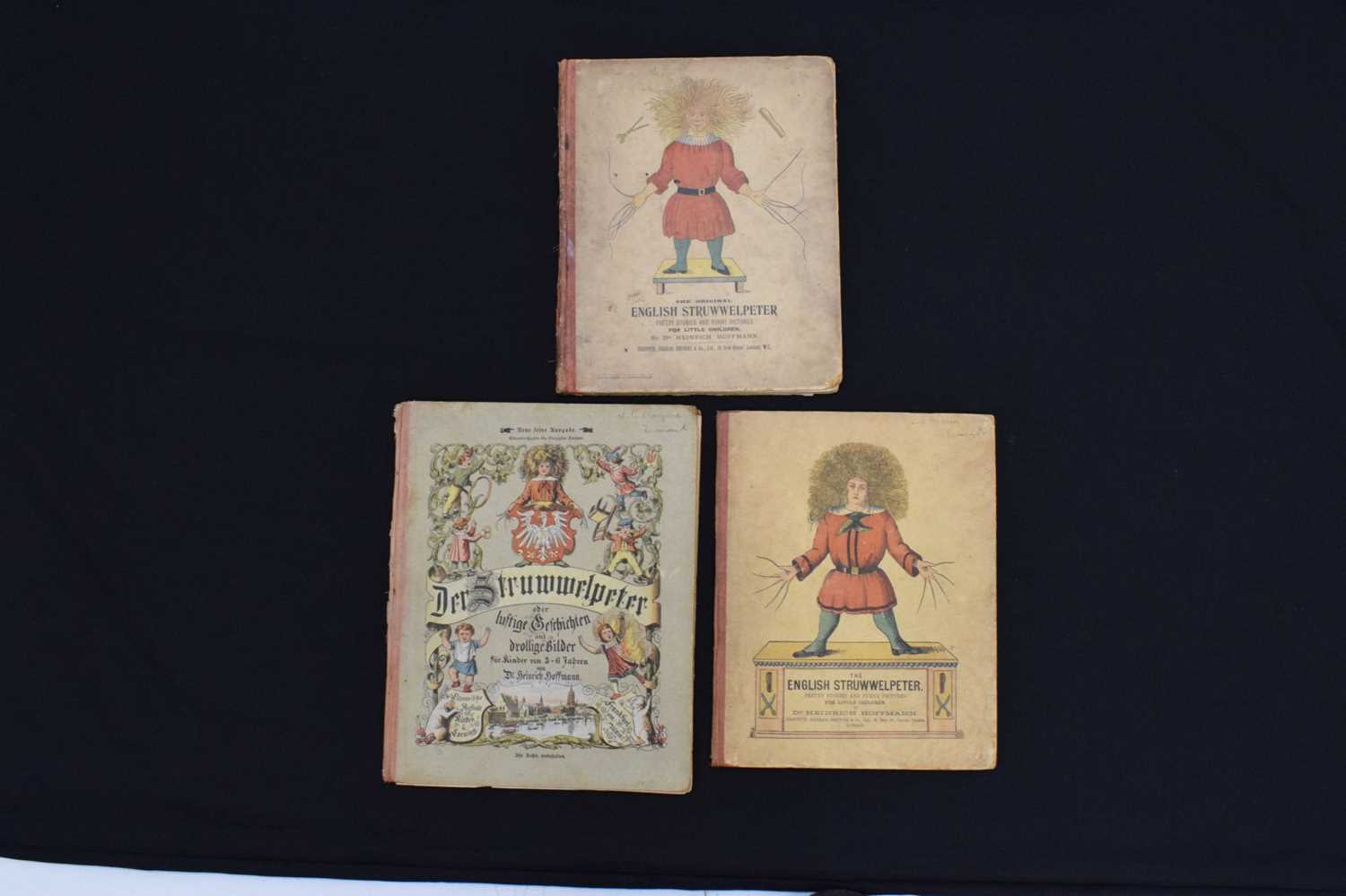 'Der Struwwelpeter' by Dr Heinrich Hoffman, German and English editions - Image 2 of 12