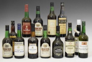 Thirteen bottles of sherry