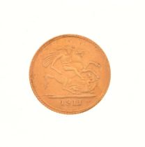 '1911 gold quarter sovereign' Fantasy Coin