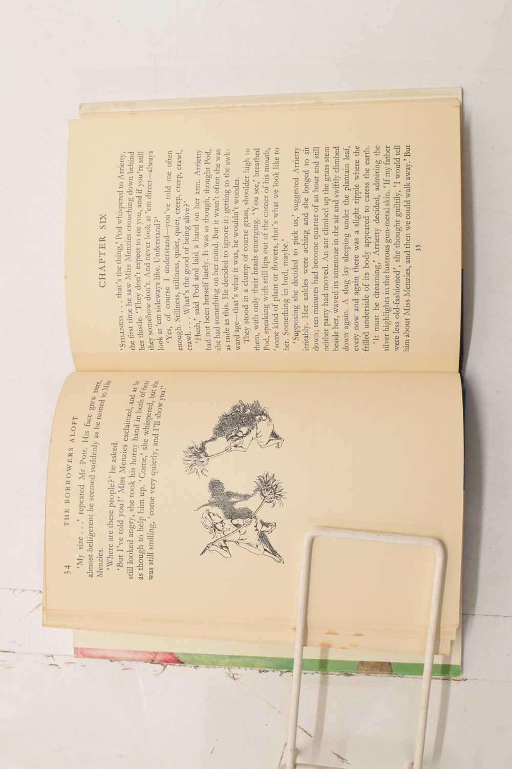 Norton, Mary - The Borrowers 'Aloft', 'Afloat', and 'Afield' - first editions with dust wrappers - Image 12 of 12