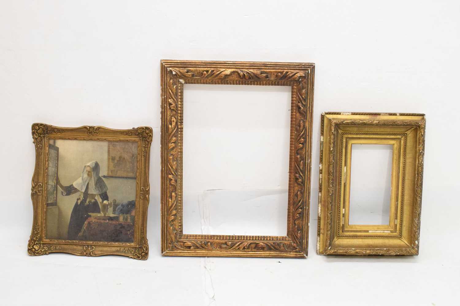 Three gilt gesso picture frames - Image 11 of 11