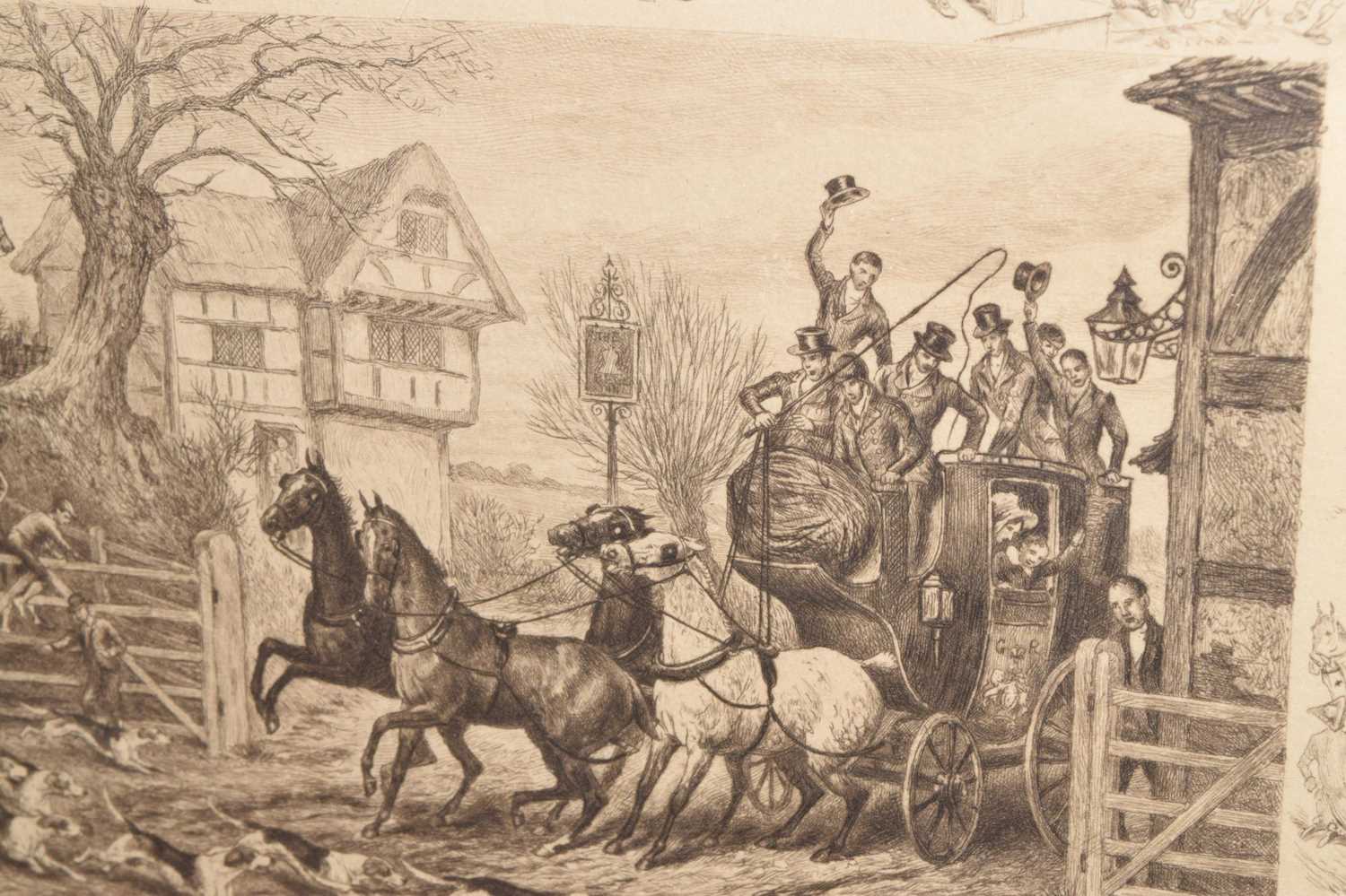 Frank Paton (1856-1909) - Etching - 'The Good Old Days' - Image 6 of 8