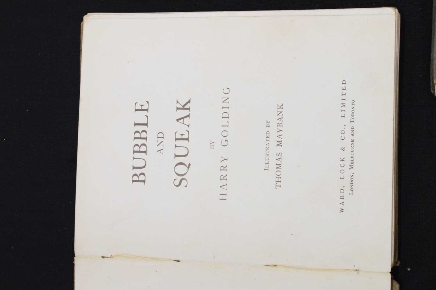 First edition of 'Bubble and Squeak' by Harry Golding, with four very early Beatrix Potter books - Image 8 of 13