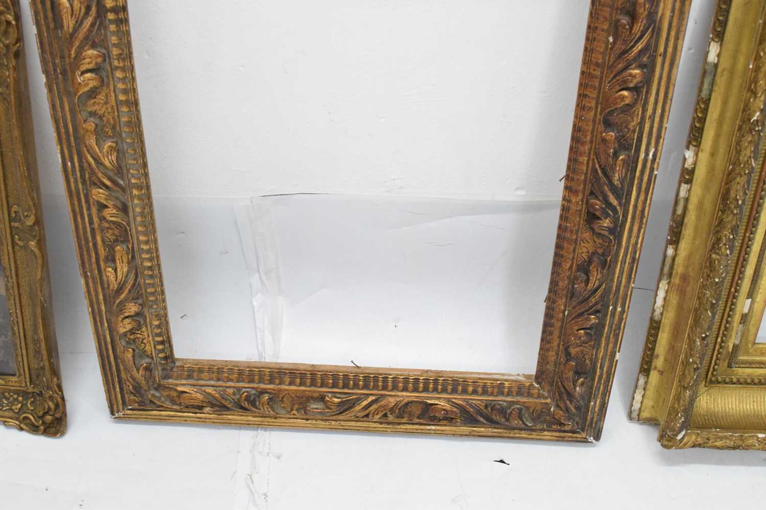 Three gilt gesso picture frames - Image 5 of 11