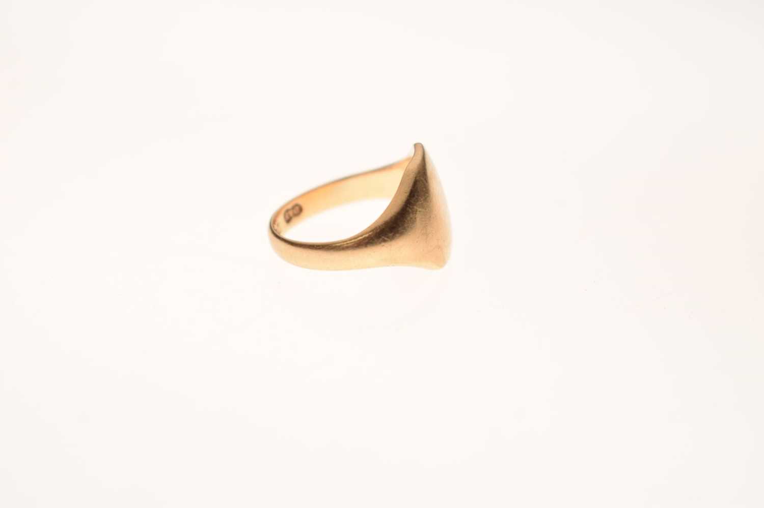 14ct gold signet ring - Image 4 of 6