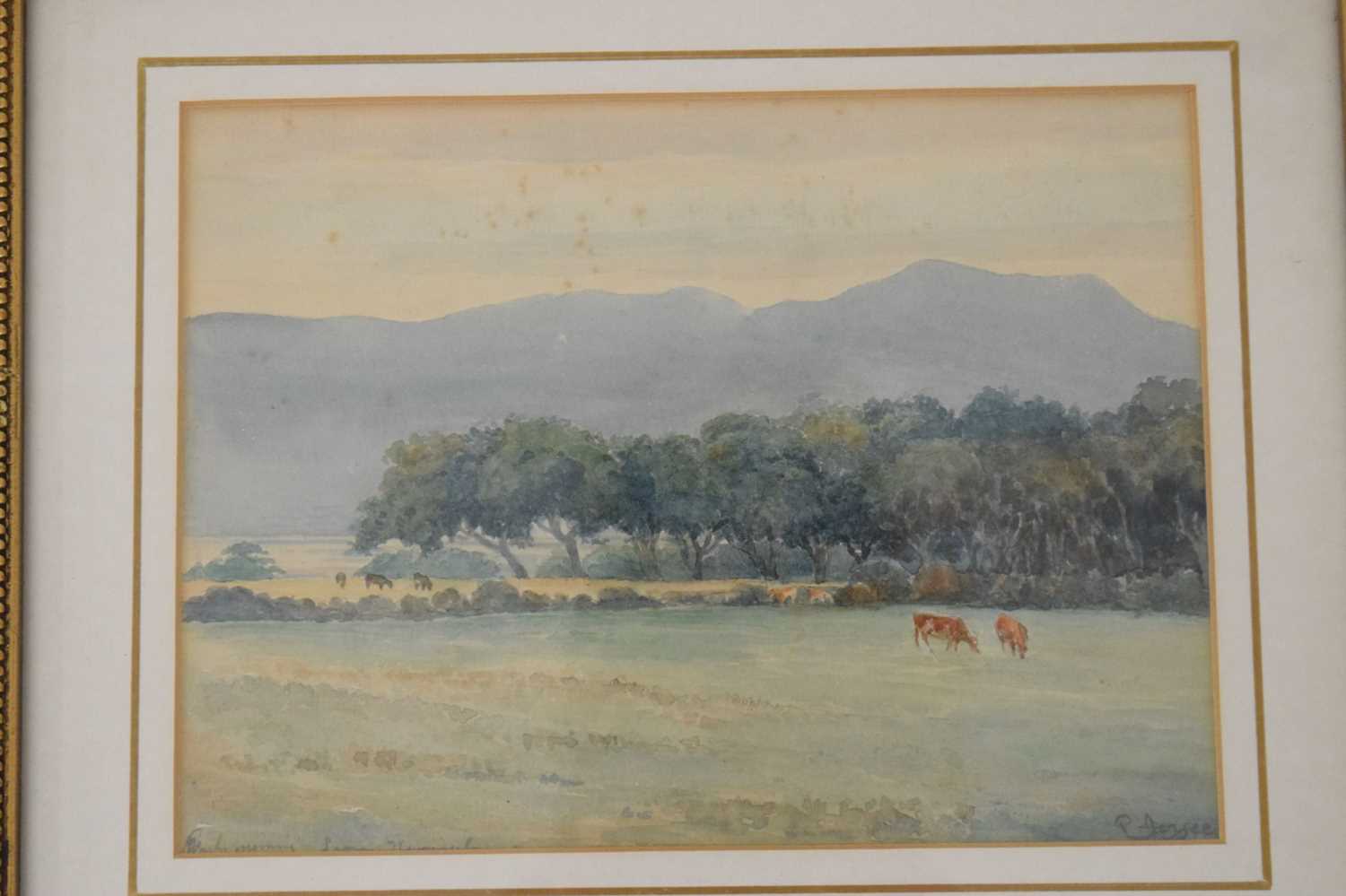 Richard Joyce (1873-1931) - Six watercolours - North Wales landscapes - Image 2 of 9