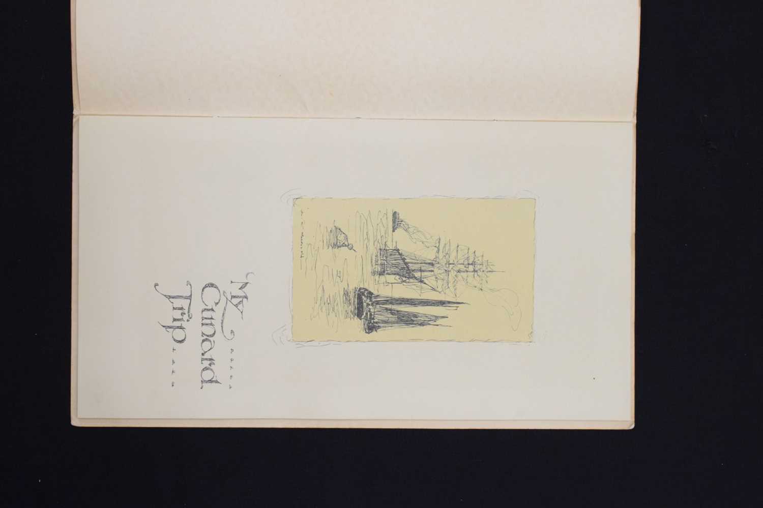 Macdonald, A. K. (1849-1921) - 'My Cunard Trip' - First edition, circa 1925 - Image 2 of 6