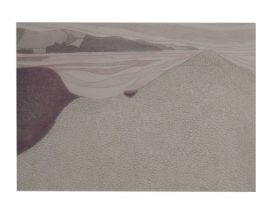 John Brunsdon (1933-2014) - Limited edition print - 'Dorset Beach'