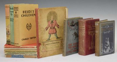 Collection of children's books, 'English Struwwelpeter', Alison Uttley books, 'Heidi' books, etc