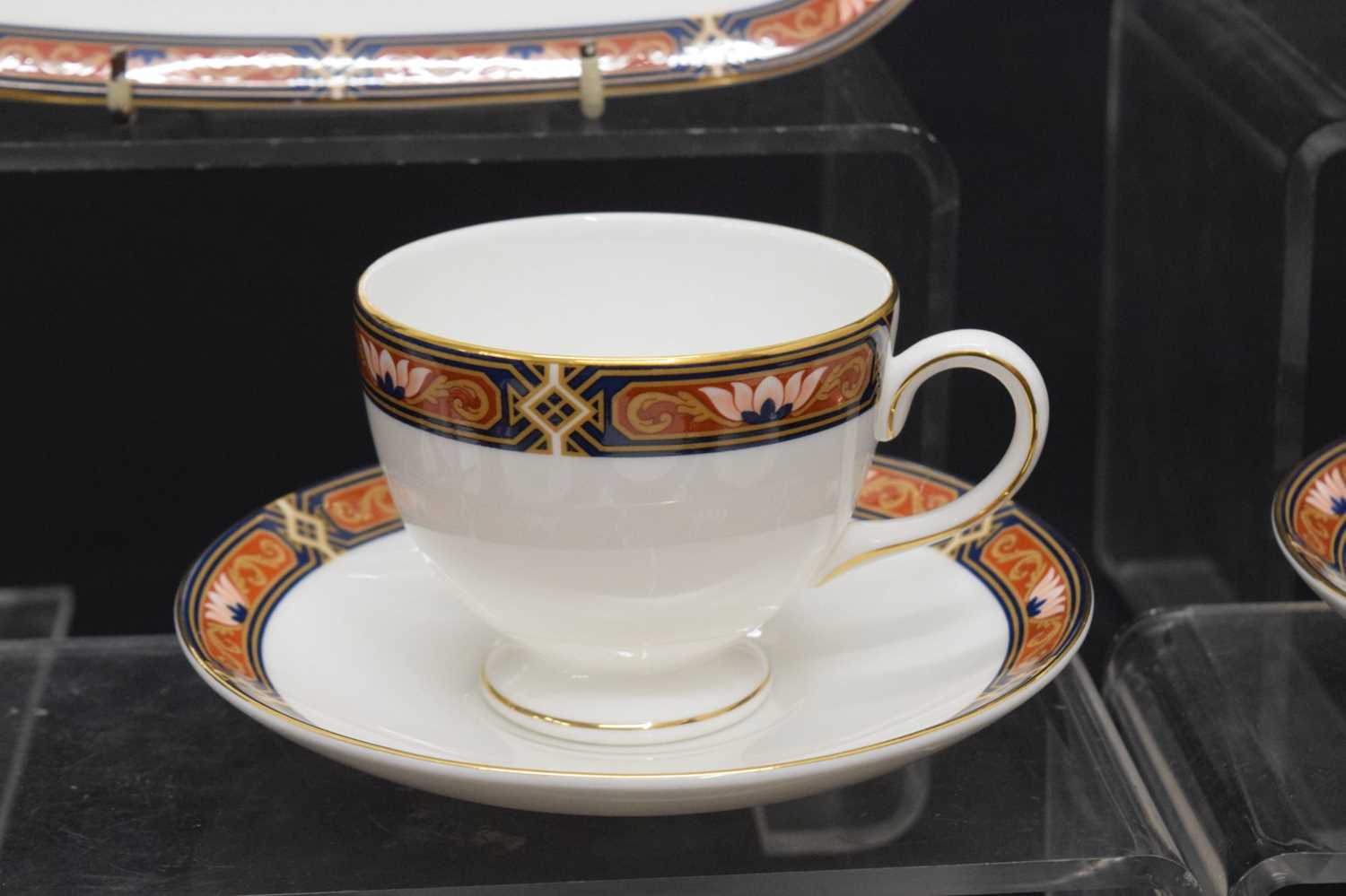 Wedgwood Chippendale pattern part tea service - Image 3 of 11