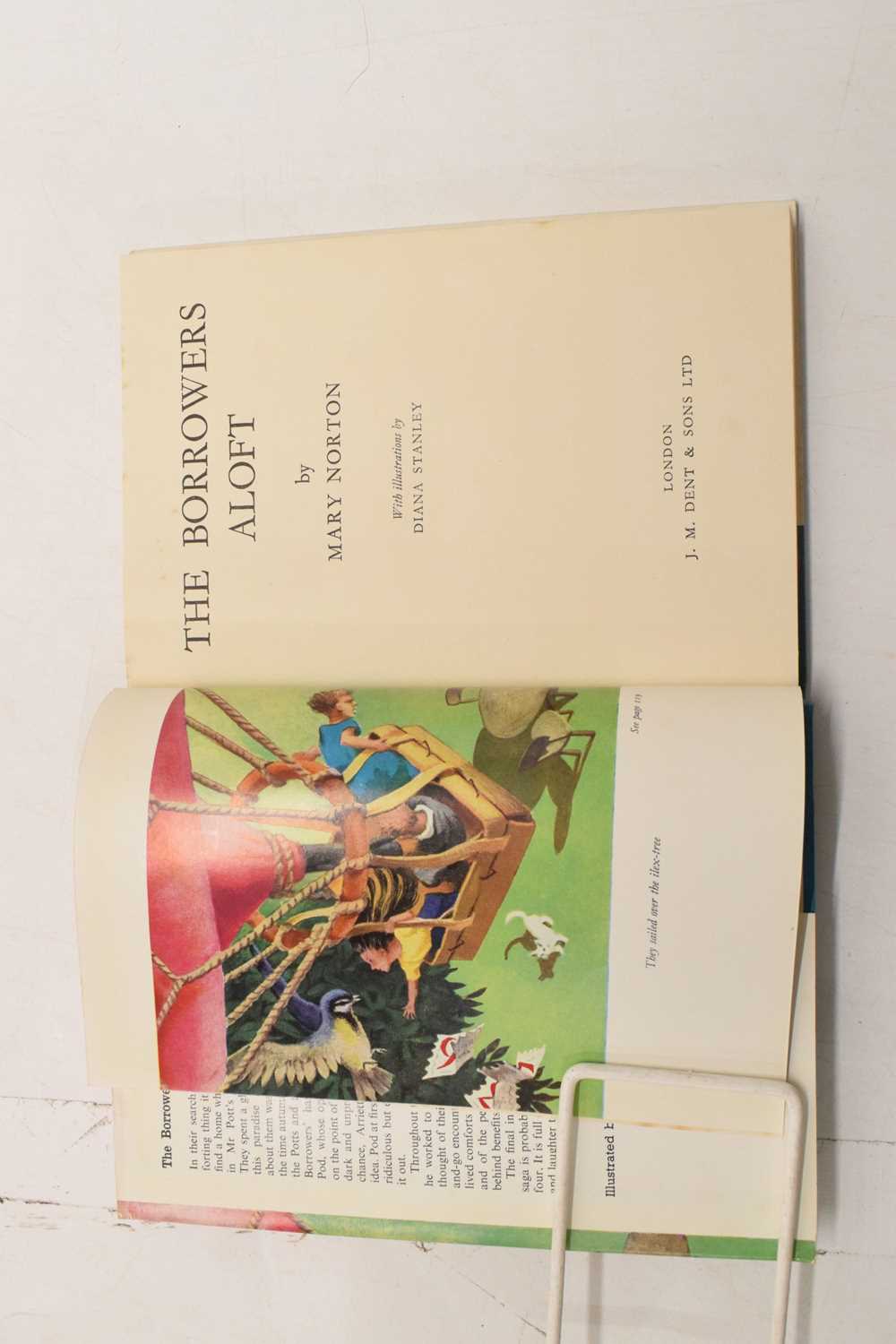 Norton, Mary - The Borrowers 'Aloft', 'Afloat', and 'Afield' - first editions with dust wrappers - Image 10 of 12