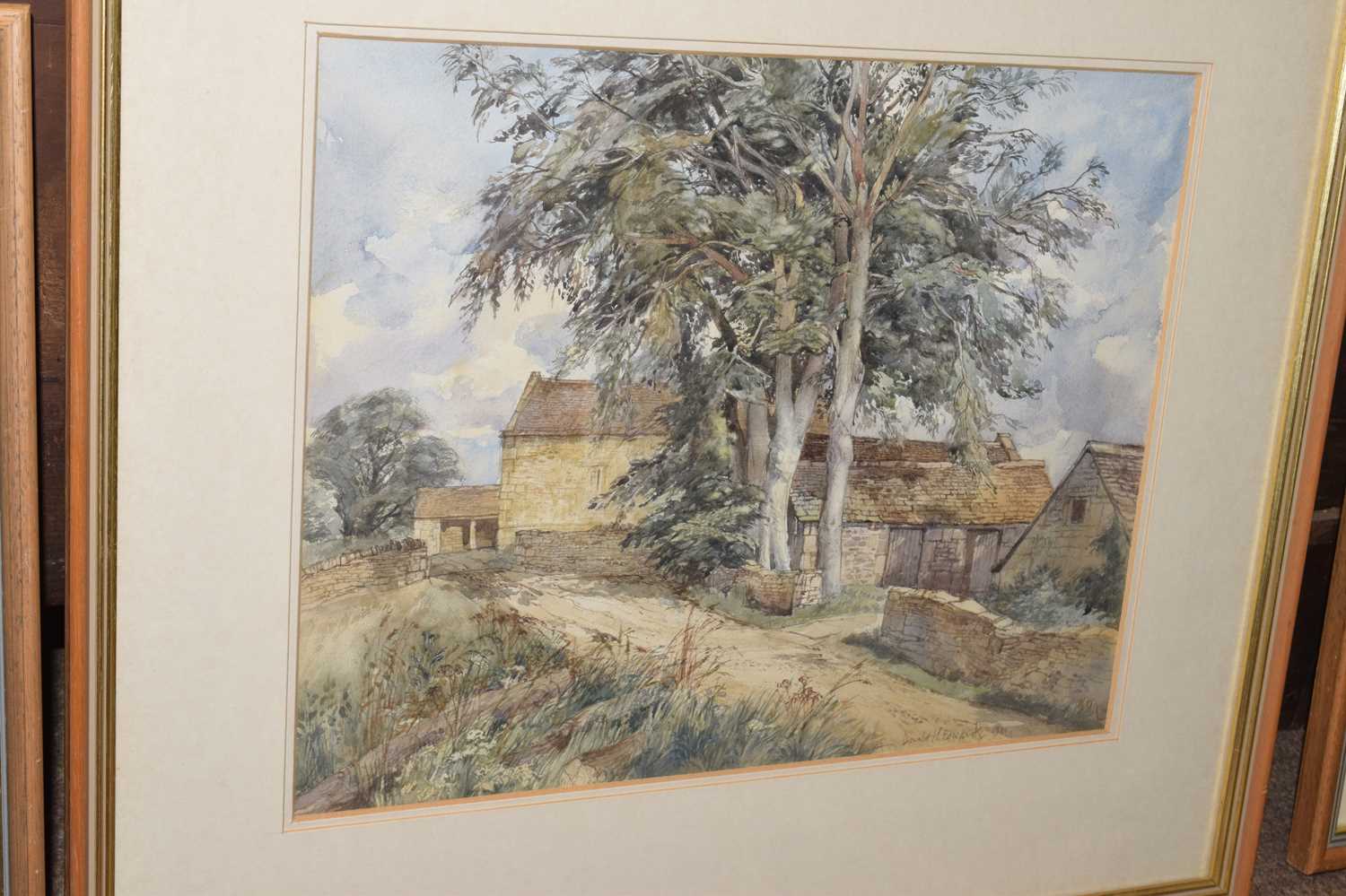 Donald H. Edwards - Watercolour - Three landscapes - Image 8 of 9
