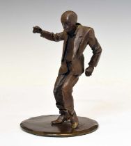 Hylton Stockwell, (d. 2018) - Limited edition bronze - Dancing Man