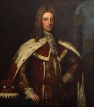 Circle of John Vanderbank, (1694-1739) - Portrait of Lord Masham