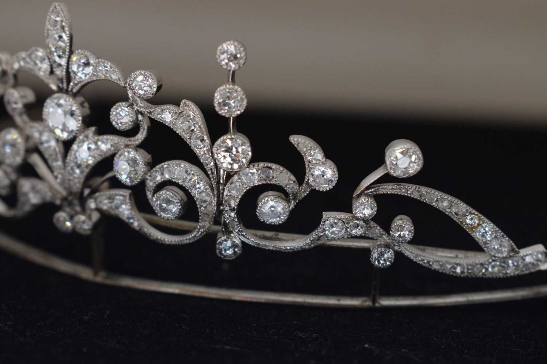 Early 20th century Belle Époque diamond tiara - Image 8 of 37