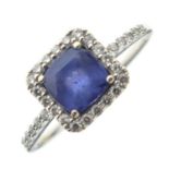 Le Vian - 14ct white gold, tanzanite and diamond ring