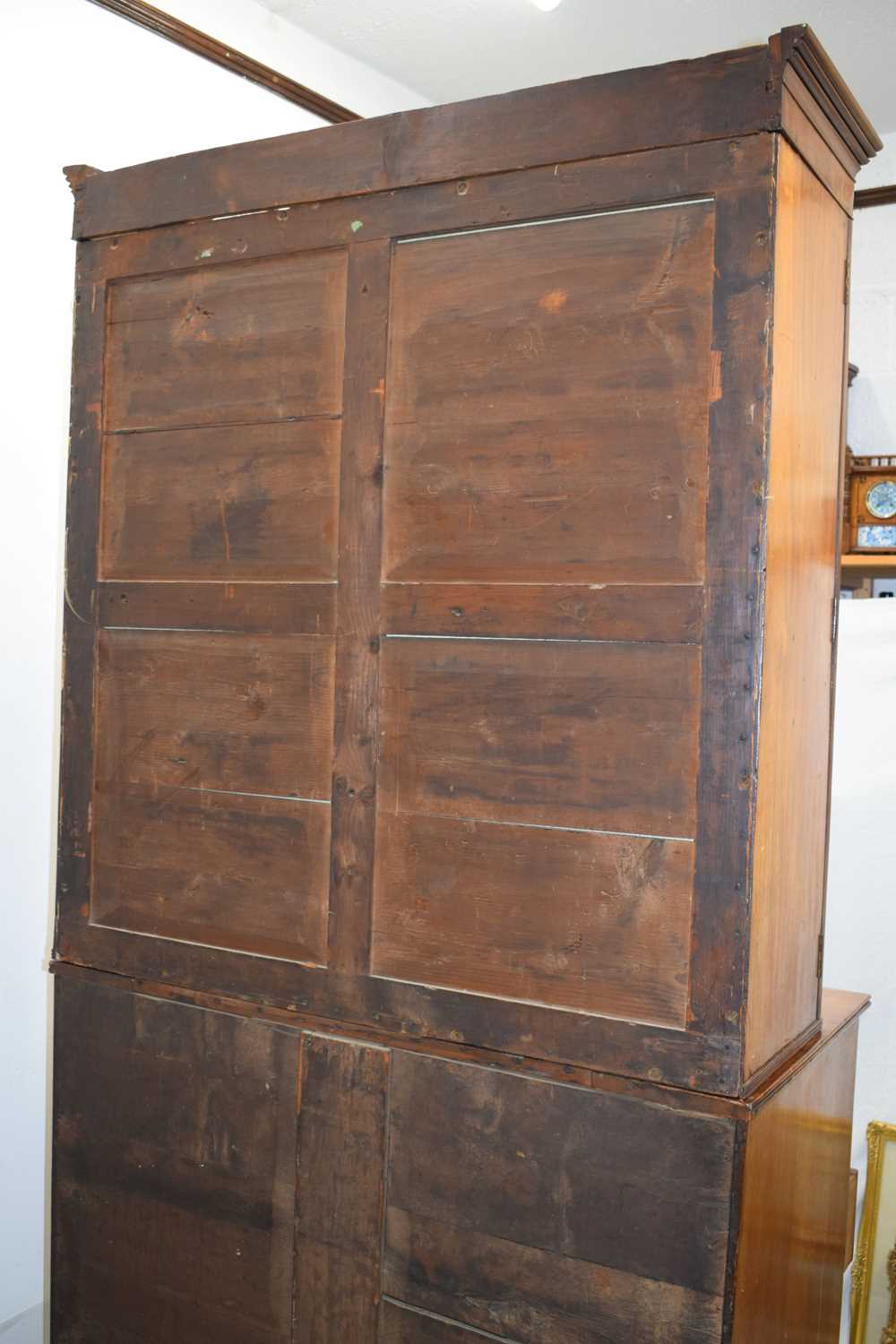 Late George III mahogany secretaire bookcase - Image 27 of 31
